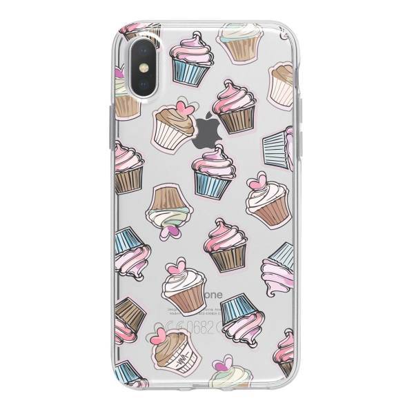 Cupcake Case Cover For iPhone X / 10، کاور ژله ای وینا مدل Cupcake مناسب برای گوشی موبایل آیفون X / 10