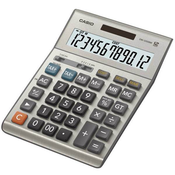 Casio DM-1200BM Calculator، ماشین حساب کاسیو مدل DM-1200BM
