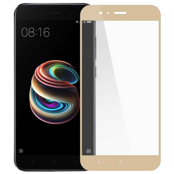 Tempered Full Cover Glass Screen Protector For Xiaomi Redmi 5X، محافظ صفحه نمایش شیشه ای تمپرد مدل Full Cover مناسب برای گوشی موبایل شیائومی Redmi 5X