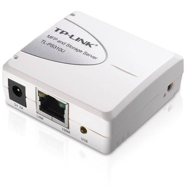 TP-LINK TL-PS310U Single USB2.0 Port MFP and Storage Server، تی پی لینک پرینت/فایل سرور چندکاره USB - TL-PS310U