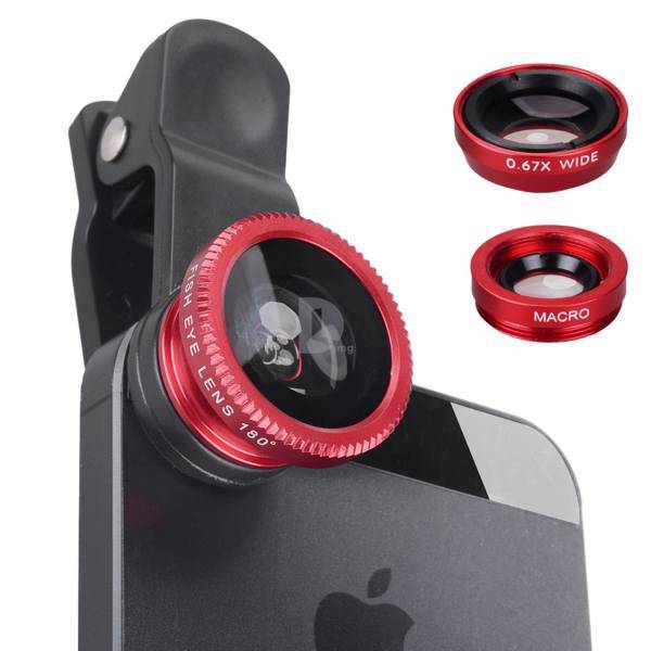 Universal 3 In 1 Clips Lens، لنز کلیپسی یونیورسال مدل 3in 1