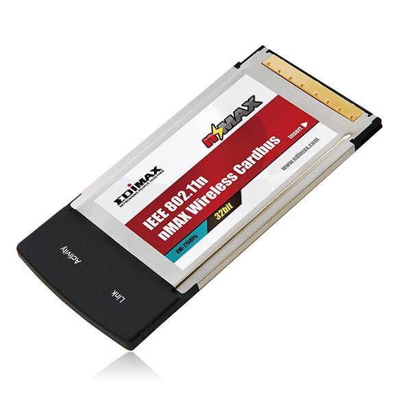 Edimax EW-7708Pn Wireless 32-bit Cardbus، کارت شبکه بی‌سیم ادیمکس EW-7708Pn