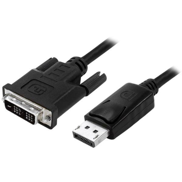 Unitek Y-5118BA DisplayPort to DVI Male Converter Cable 1.8m، کابل مبدل DisplayPort به درگاه نر DVI یونیتک مدل Y-5118BA طول 1.8 متر