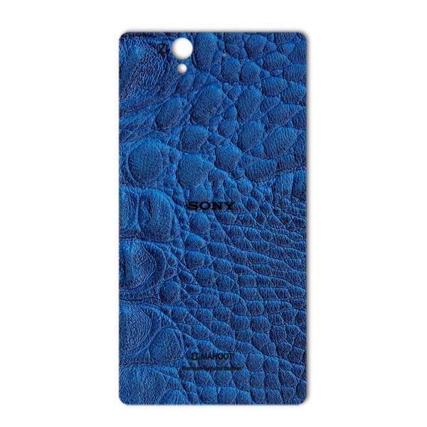 MAHOOT Crocodile Leather Special Texture Sticker for Sony Xperia Z، برچسب تزئینی ماهوت مدل Crocodile Leather مناسب برای گوشی Sony Xperia Z