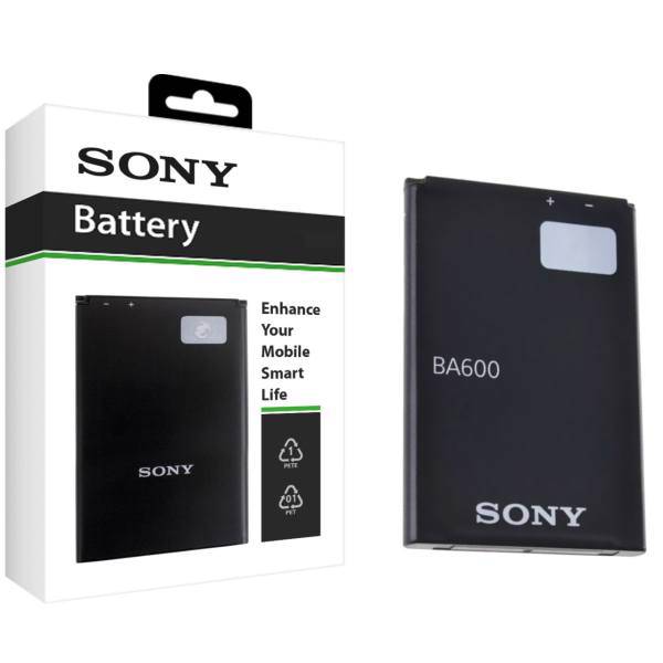 Sony BA600 1320mAh Mobile Phone Battery For Sony Xperia U، باتری موبایل سونی مدل BA600 با ظرفیت 1320mAh مناسب برای گوشی موبایل سونی Xperia U