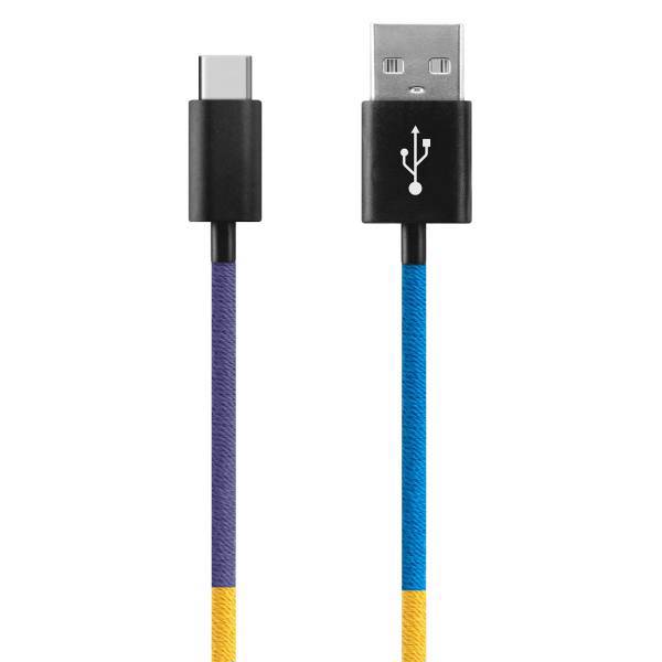 Vod Ex C-33 USB To USB-C Cable 1m، کابل تبدیل USB به USB-C ود اکس مدل C-33 به طول 1 متر