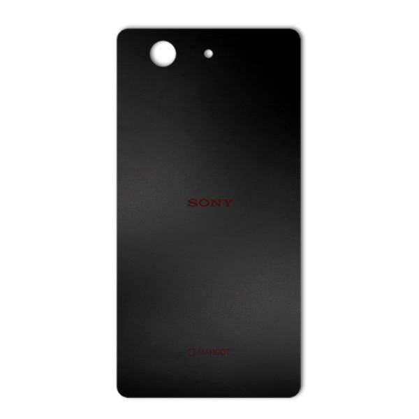 MAHOOT Black-color-shades Special Texture Sticker for Sony Xperia Z3 Compact، برچسب تزئینی ماهوت مدل Black-color-shades Special مناسب برای گوشی Sony Xperia Z3 Compact