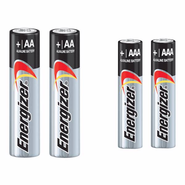 Enegizer Max Alkaline AA And AAA Battery 4pcs، باتری قلمی و نیم قلمی انرجایزر مدل MAX Alkaline بسته 4 عددی