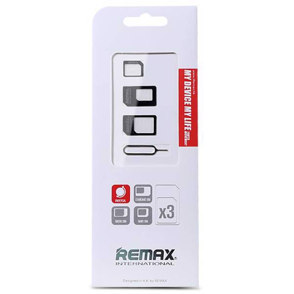 Remax Micro and Nano SIM Card Adapters، تبدیل سیم کارت‌های میکرو و نانو به استاندارد ریمکس
