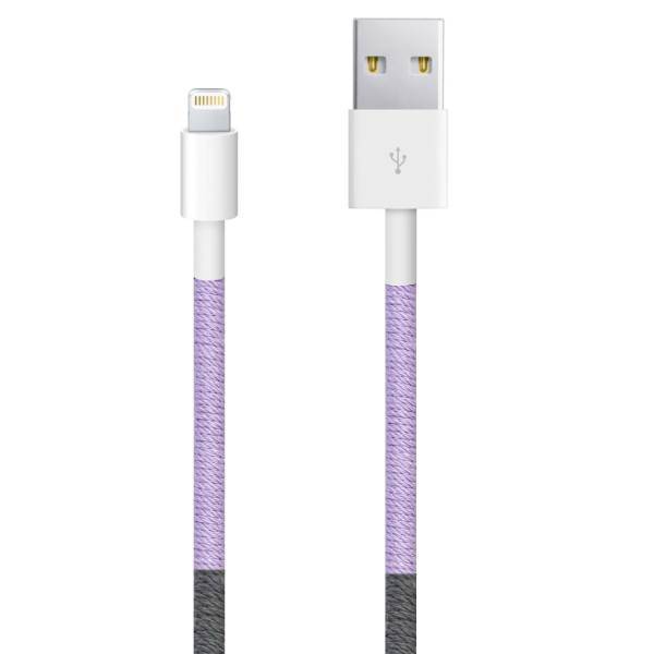 Vod Ex C-43 USB To Lightning Cable 1m، کابل تبدیل USB به Lightning ود اکس مدل C-43 به طول 1 متر