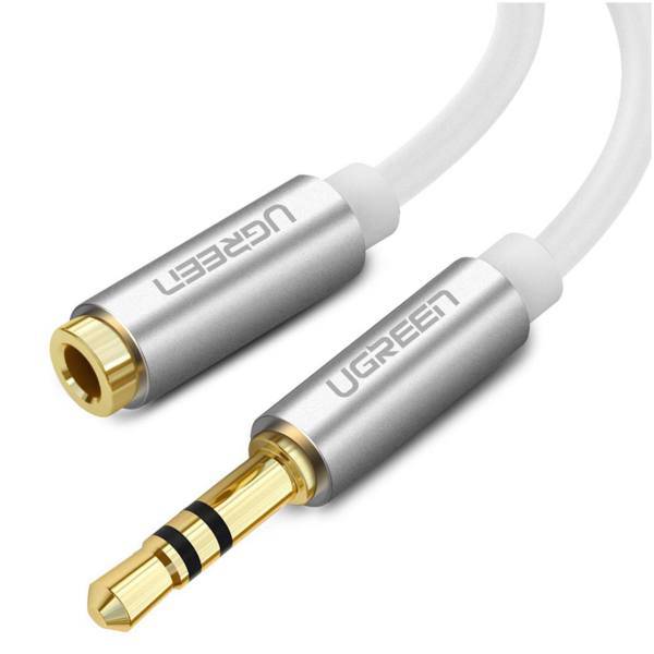 Ugreen Av118 3.5mm Stereo HeadPhone Extension Cable 2m، کابل افزایش طول استریو 3.5 میلی متری یوگرین مدل Av118 طول 2 متر