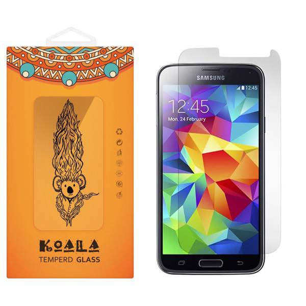 KOALA Tempered Glass Screen Protector For Samsung Galaxy S5، محافظ صفحه نمایش شیشه ای کوالا مدل Tempered مناسب برای گوشی موبایل سامسونگ Galaxy S5