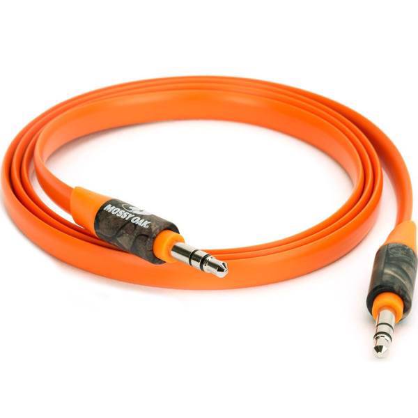 Griffin Mossyoak Flat AUX Audio Cable 90cm، کابل انتقال صدای 3.5 میلی متری فلت گریفین مدل Mossyoak به طول 90 سانتی متر