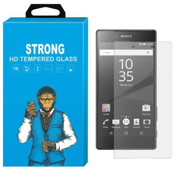 Strong Tempered Glass Screen Protector For Sony Xperia Z5 Premium، محافظ صفحه نمایش شیشه ای تمپرد مدل Strong مناسب برای گوشی Sony Xperia Z5 Premium