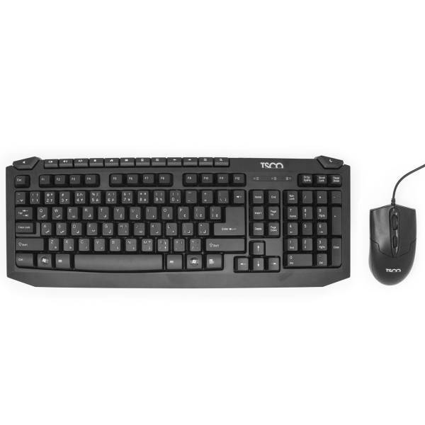TSCO TKM 8054N Keyboard With Mouse With Persian Letters، کیبورد و ماوس تسکو مدل TKM 8054N با حروف فارسی