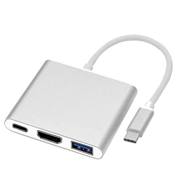 S-1304 USB-C To USB-C/HDMI/USB Adapter، مبدل USB-C به USB-C/HDMI/USB مدل S-1304