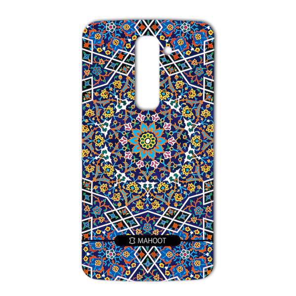 MAHOOT Imam Reza shrine-tile Design Sticker for LG G2، برچسب تزئینی ماهوت مدل Imam Reza shrine-tile Design مناسب برای گوشی LG G2
