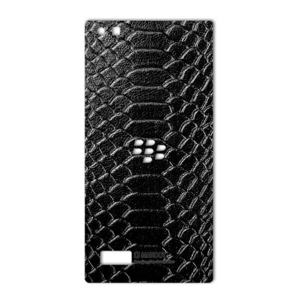 MAHOOT Snake Leather Special Sticker for BlackBerry Leap، برچسب تزئینی ماهوت مدل Snake Leather مناسب برای گوشی BlackBerry Leap