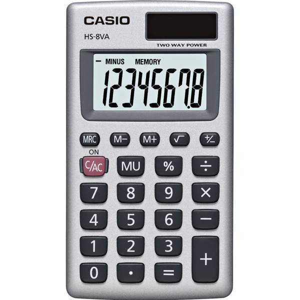 Casio HS-8VA Calculator، ماشین حساب کاسیو مدل HS-8VA