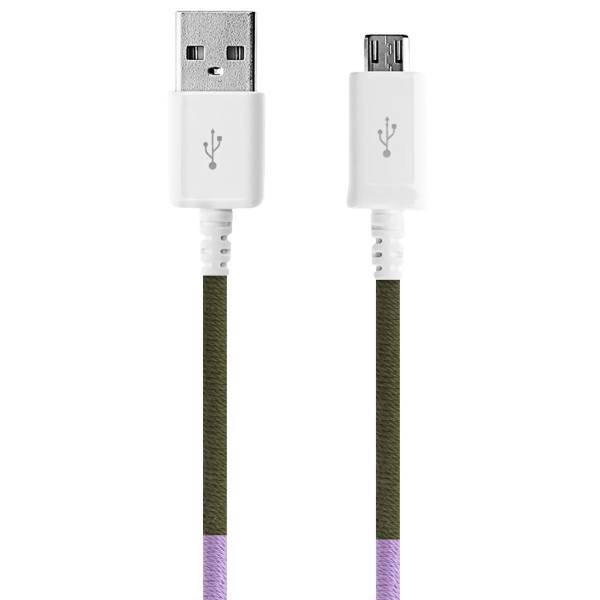 Vod Ex C-7 USB To microUSB Cable 1m، کابل تبدیل USB به MicroUSB ود اکس مدل C-7 به طول 1 متر