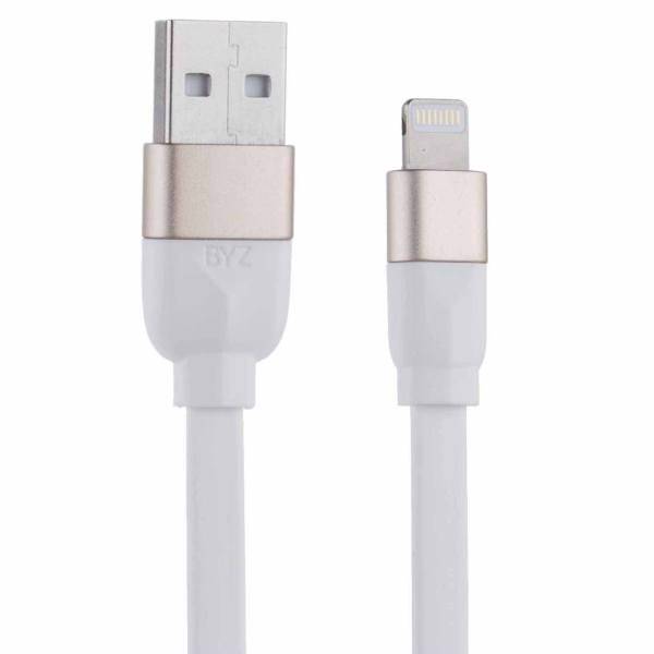 BYZ BL-658 USB to Lightning Cable 1.2m، کابل تبدیل USB به لایتنینگ بی وای زد مدل BL-658 طول 1.2 متر