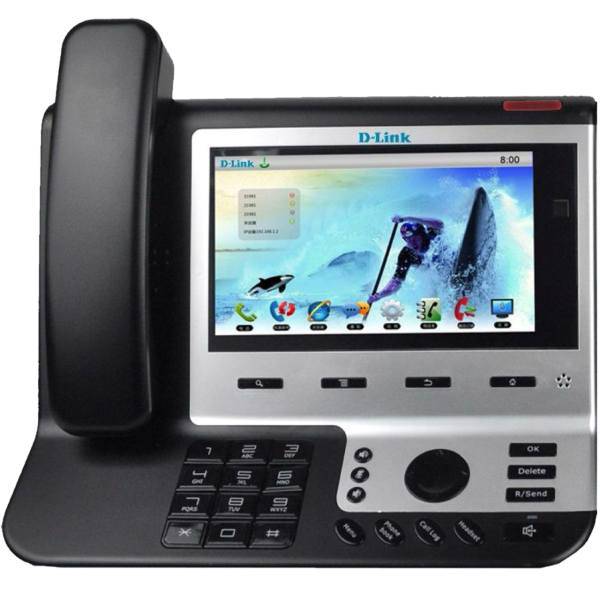 D-Link DPH-850S/F1 Android IP Video Phone، تلفن تحت شبکه ویدیویی اندرویدی دی-لینک مدل DPH-850S/F1