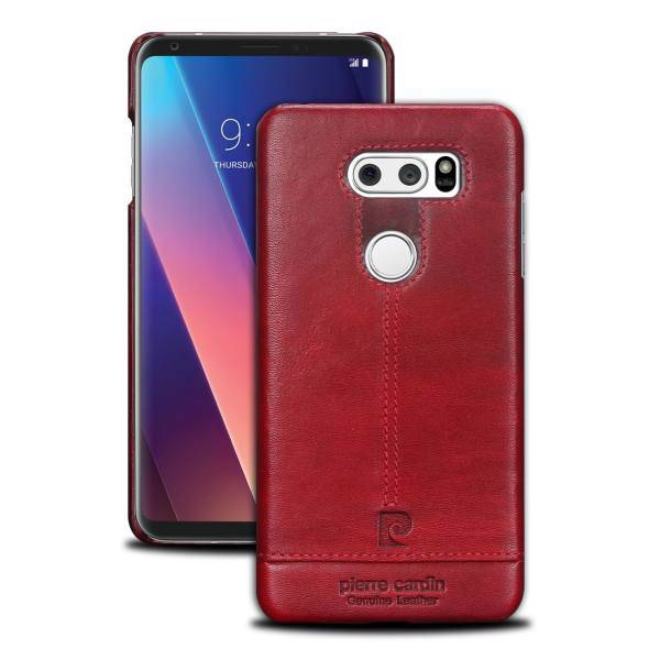 Pierre Cardin PCL-P03 Leather Cover For LG V30، کاور چرمی پیرکاردین مدل PCL-P03 مناسب برای گوشی الجی V30