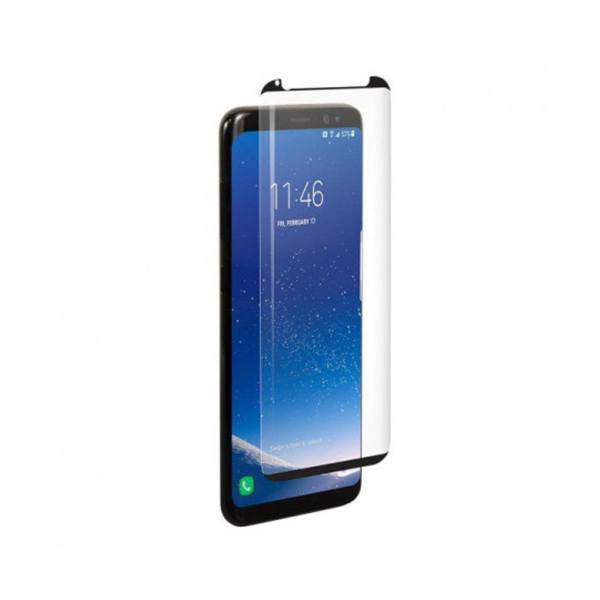 محافظ صفحه نمایش شیشه ای مدل 4D مناسب برای گوشی موبایل سامسونگ Galaxy S8