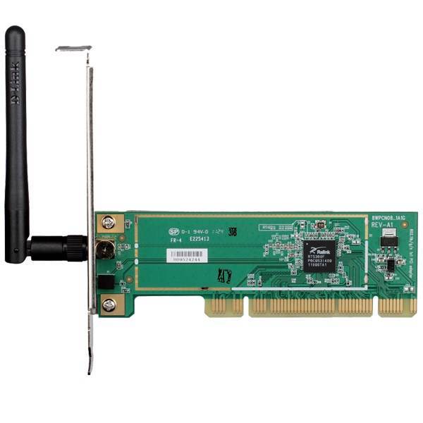 D-Link DWA-525 Wireless N150 PCI Adapter، کارت شبکه بی‌سیم و مخصوص کامپیوتر دی-لینک مدل DWA-525