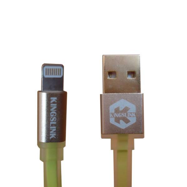 USB conversion cable to the Lightning King Slink one meter long، کابل تبدیل USB به Lightning کینگ اسلینک به طول یک متر