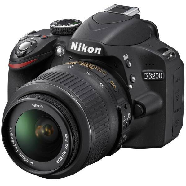 Nikon D3200 Kit 18-55 VR، دوربین دیجیتال اس ال آر نیکون دی 3200 با لنز کیت 55-18
