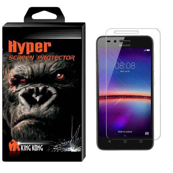 Hyper Protector King Kong Glass Screen Protector For Huawei Y3 2، محافظ صفحه نمایش شیشه ای کینگ کونگ مدل Hyper Protector مناسب برای گوشی هواوی Y3 2