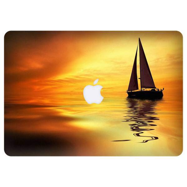 Wensoni Lonely Boat Sticker For 15 Inch MacBook Pro، برچسب تزئینی ونسونی مدل Lonely Boat مناسب برای مک بوک پرو 15 اینچی