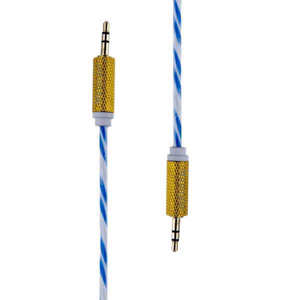 Maxeeder K-4 Audio 3.5mm AUX Audio Cable Cable 1.5m، کابل انتقال صدا 3.5 میلی متری مکسیدر مدل K-4 طول 1.5 متر