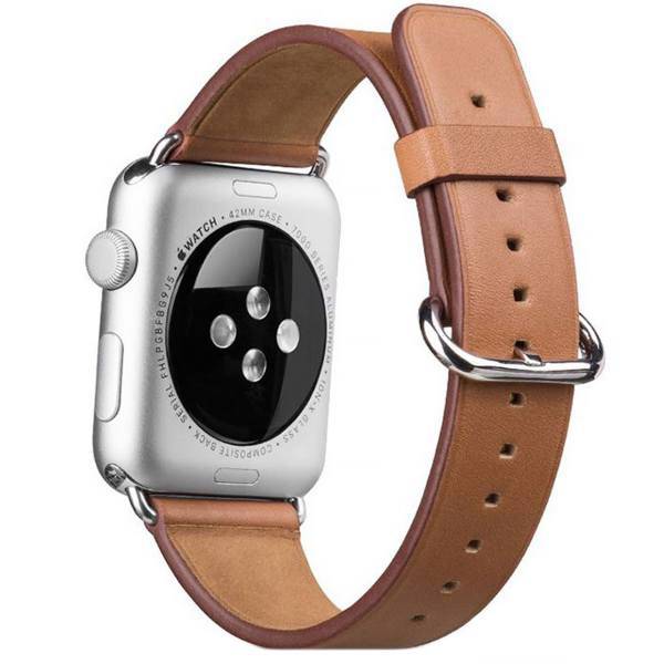 Hoco Calf Leather Strap For Apple Watch 42mm، بند چرمی هوکو مدل Calf Leather مناسب برای اپل واچ 42 میلی متری