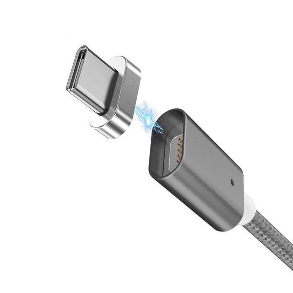 کابل تبدیل USB به USB-C مغناطیسی ریمکس مدل magnetic طول 1 متر