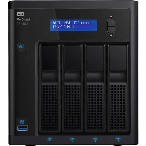 Western Digital My Cloud Pro PR4100 NAS 24TB، ذخیره ساز تحت شبکه وسترن دیجیتال مدل My Cloud Pro PR4100 ظرفیت 24 ترابایت