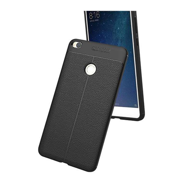 TPU Leather Design Cover For Xiaomi Mi Max 2، کاور ژله ای طرح چرم مناسب برای گوشی موبایل شیائومی Mi Max 2