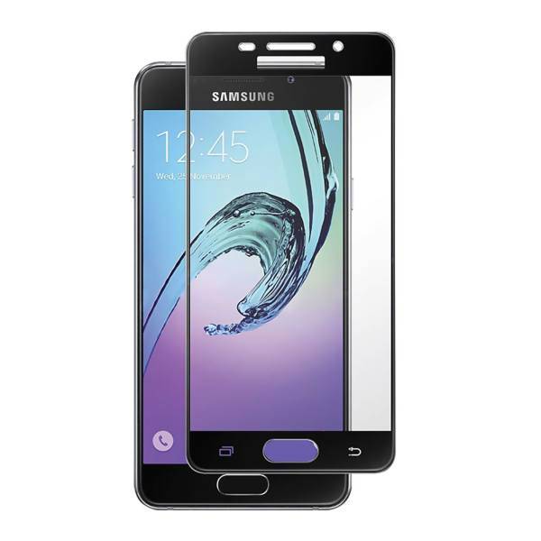 Tempered Full Cover Glass Screen Protector For Samsung Galaxy A3 2016، محافظ صفحه نمایش شیشه ای تمپرد مدل Full Cover مناسب برای گوشی موبایل سامسونگ Galaxy A3 2016