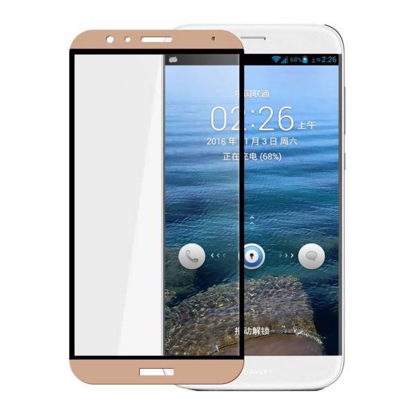 Tempered Full Cover Glass Screen Protector For Huawei G8، محافظ صفحه نمایش شیشه ای تمپرد مدل Full Cover مناسب برای گوشی موبایل هوآوی G8