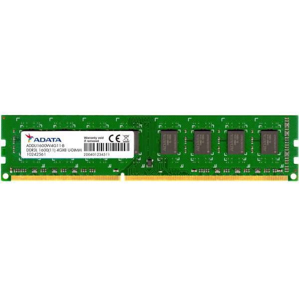 ADATA Premier DDR3L 1600MHz CL11 Single Channel Desktop RAM - 8GB، رم دسکتاپ DDR3L تک کاناله 1600 مگاهرتز CL11 ای دیتا مدل Premier ظرفیت 8 گیگابایت