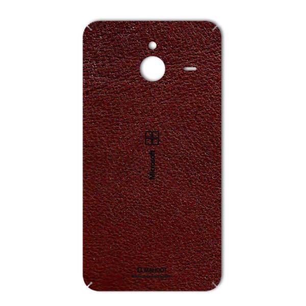 MAHOOT Natural Leather Sticker for Microsoft Lumia 640 XL، برچسب تزئینی ماهوت مدلNatural Leather مناسب برای گوشی Microsoft Lumia 640 XL