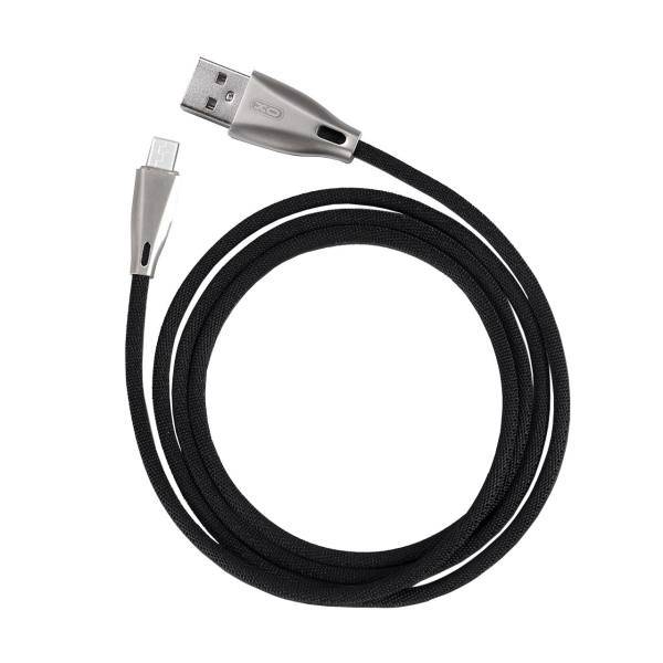 XO NB25 USB To microUSB Cable 1m، کابل تبدیل USB به Micro-USB ایکس او مدل NB25 طول 1 متر