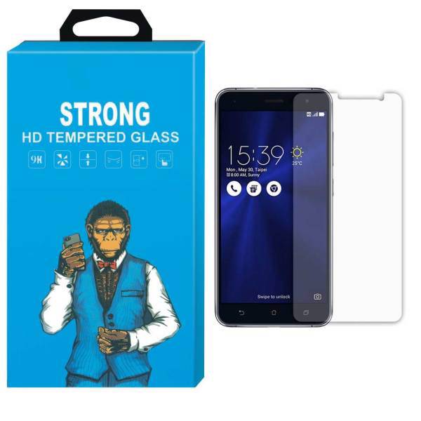 Strong Tempered Glass Screen Protector For Asus Zenfone 3 ZE520KL، محافظ صفحه نمایش شیشه ای تمپرد مدل Strong مناسب برای گوشی Asus Zenfone 3 ZE520KL