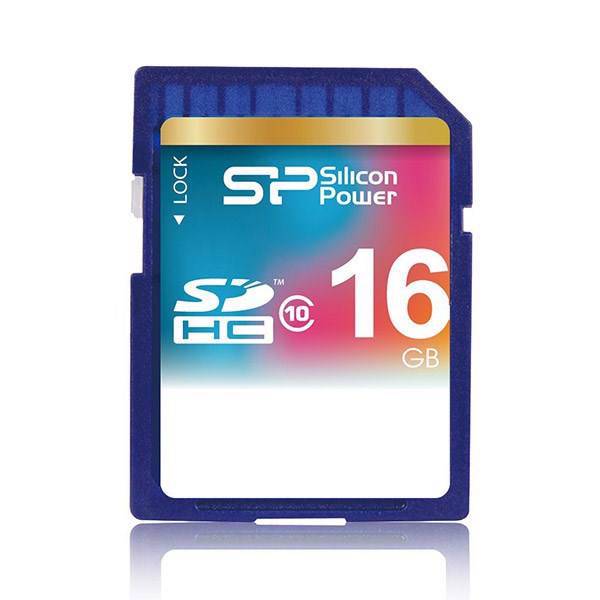 Silicon Power SDHC Class 10 - 16GB، کارت حافظه ی SDHC سیلیکون پاور کلاس 10 - 16 گیگابایت
