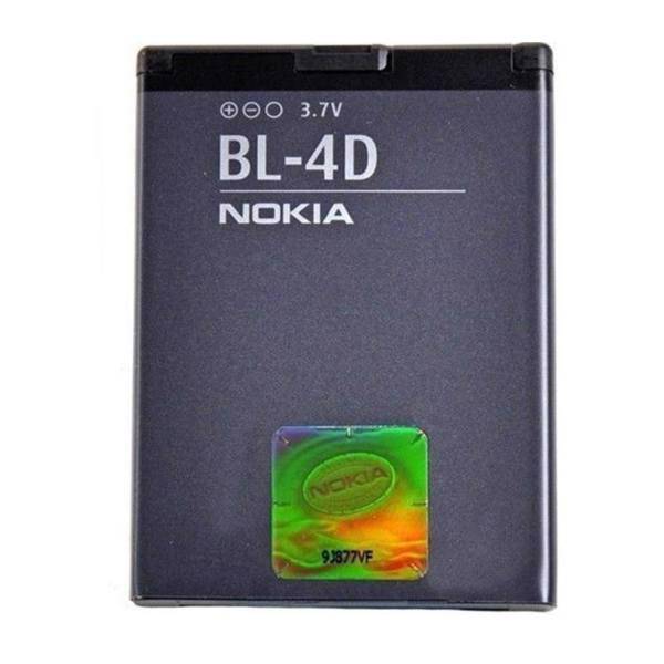 Nokia BL-4D 1200 mah Mobile Phone Battery، باتری موبایل نوکیا مدل BL-4D با ظرفیت 1200 میلی آمپر ساعت