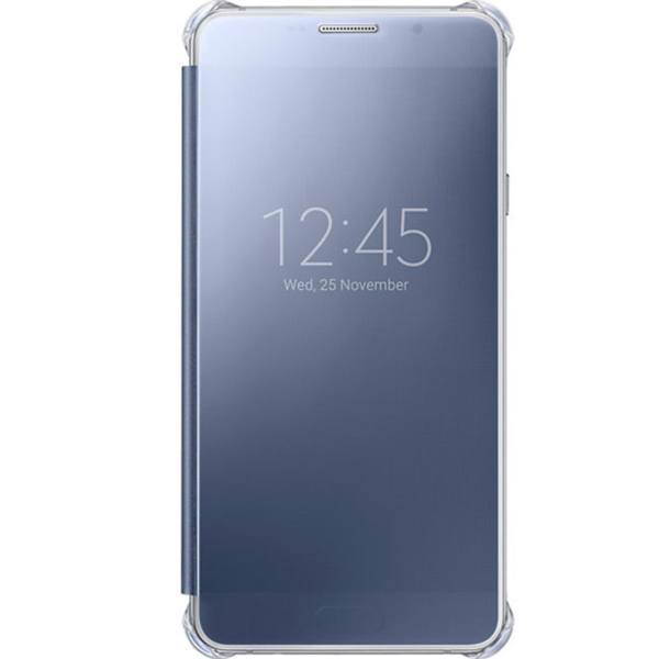 Samsung Clear View Flip Cover For Galaxy A7 2016، کیف کلاسوری سامسونگ مدل Clear View مناسب برای گوشی موبایل Galaxy A7 2016