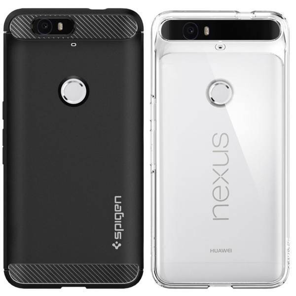 Spigen Mobile Cover Bundle No 14 For Huawei Nexus 6P، مجموعه کاور و محافظ اسپیگن شماره 14 مناسب برای گوشی موبایل هوآوی Nexus 6P