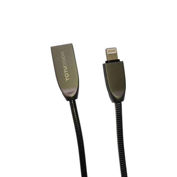Totu Alloy USB to lightning Cable 1m، کابل تبدیل USB به لایتنینگ توتو مدل Alloy به طول یک متر