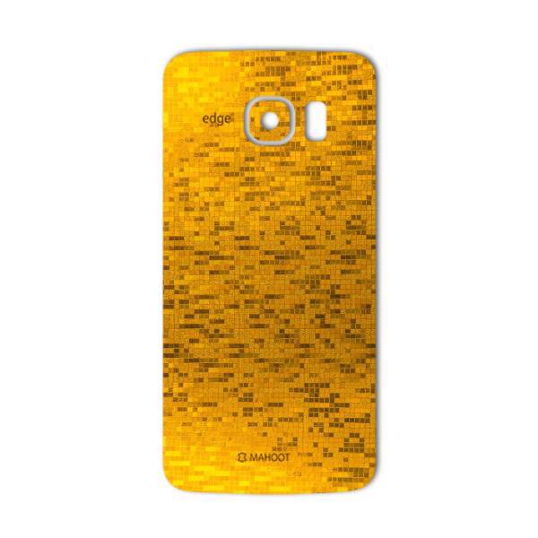 MAHOOT Gold-pixel Special Sticker for Samsung S6 Edge، برچسب تزئینی ماهوت مدل Gold-pixel Special مناسب برای گوشی Samsung S6 Edge